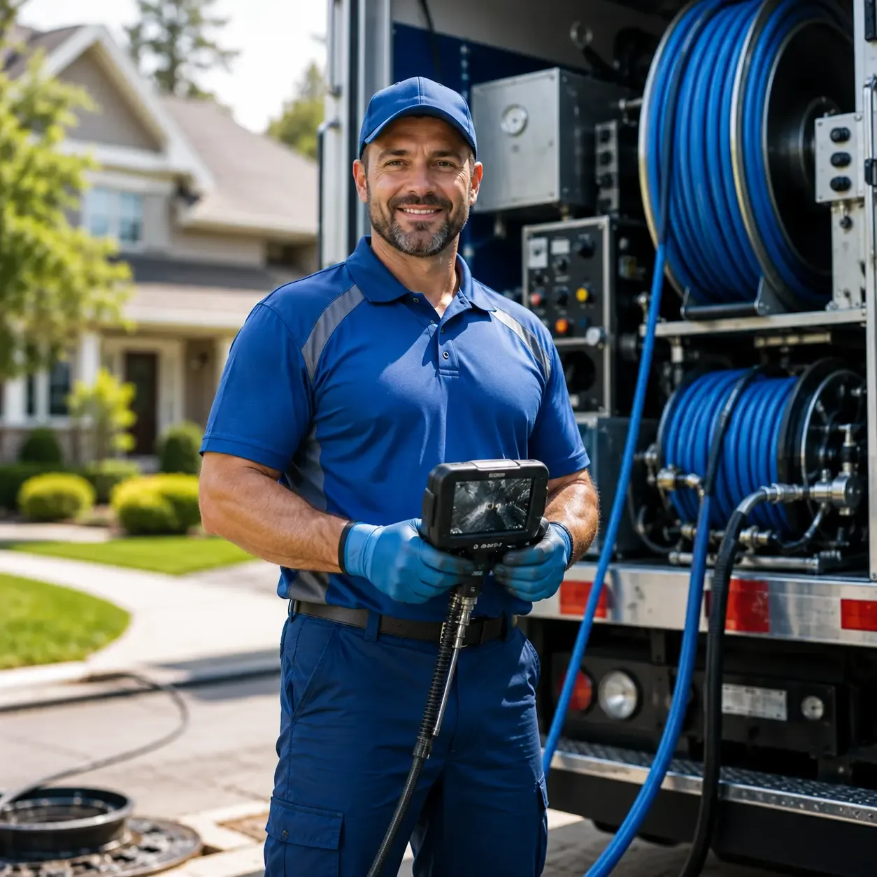 Local outdoor drain cleaning specialists in Savoy, IL